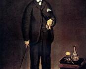 Portrait of Theodore Duret - 爱德华·马奈